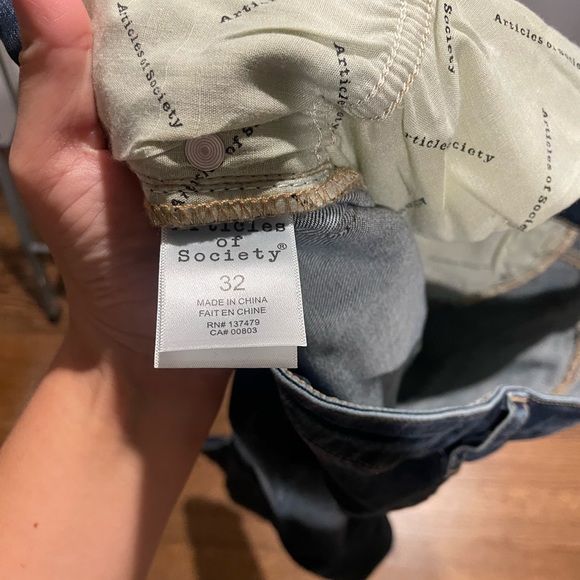 NWT Articles of Society “Heather” Highrise Jeans - Picture 5 of 5